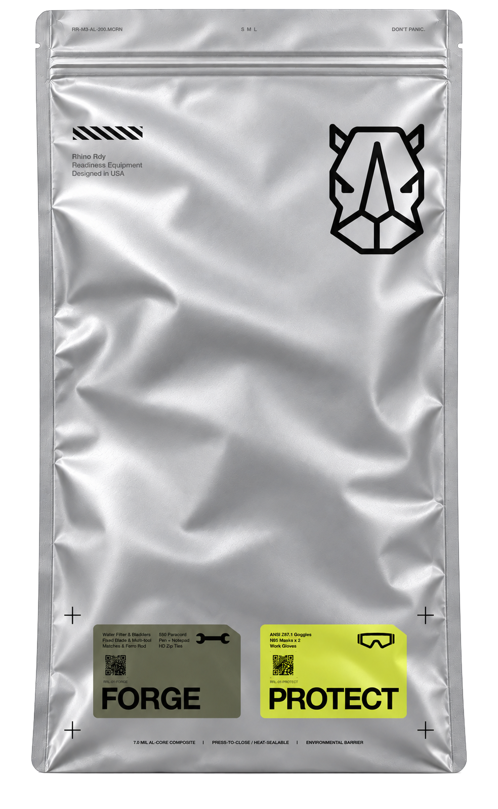 Forge and Protect module, sealed, front